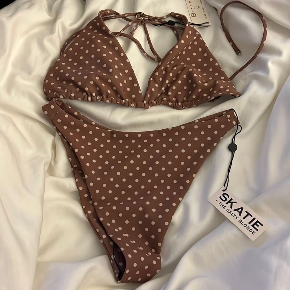 Skatie x The Salty Blonde bikini